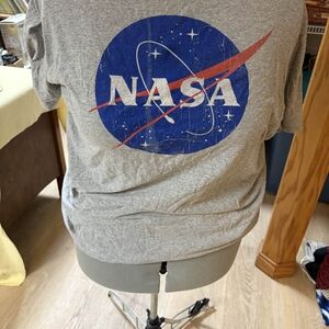 Fifth Sun Gray NASA Logo Tee